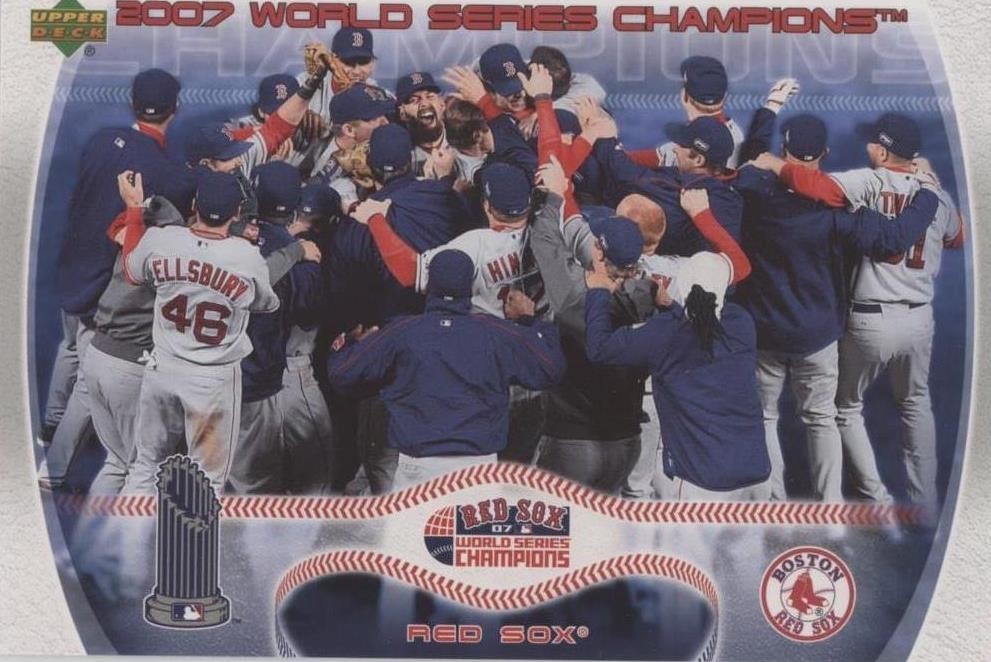2007 Upper Deck World Series Champions Boston Red Sox - Boston Red Sox ...