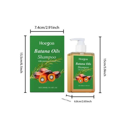 Organic Batana Oil Shampoo Rosemary Extract Scalp Repair All Hair Type