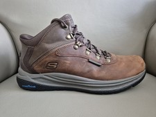 Skechers Brown Meroe Pikeman Boots - Waterproof Size 9.5 Uk - Worn Once