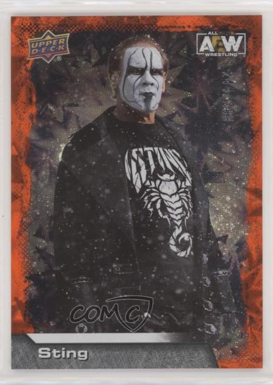 2022 Upper Deck AEW All Elite Wrestling Dynamite 244/299 Sting #76 05oo