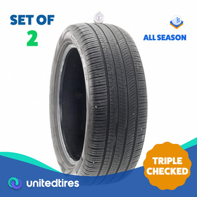 Set of (2) Used 245/50R20 Pirelli Scorpion Zero 102V - 7/32