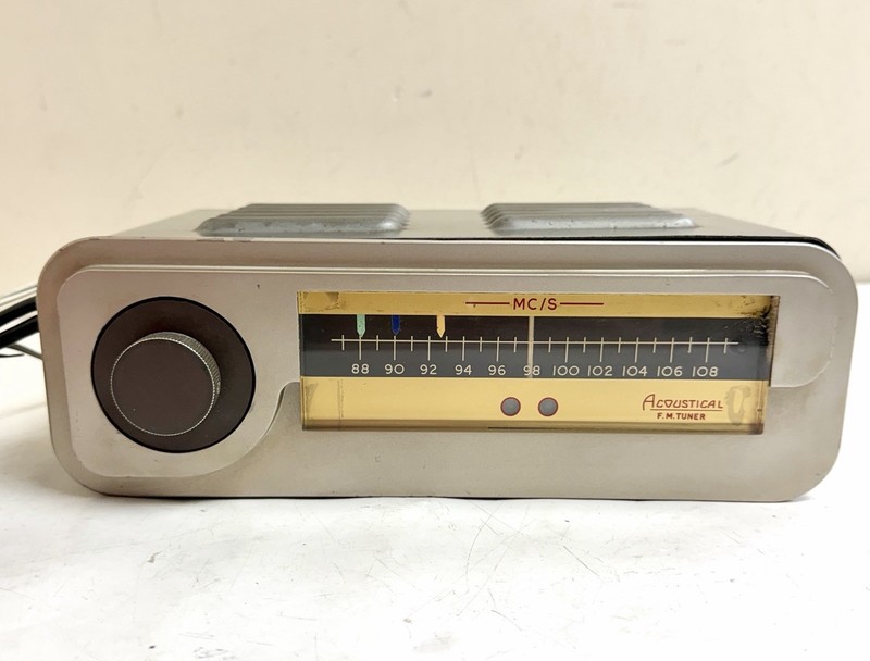 VINTAGE 1960's QUAD 22 Hi-Fi FM RADIO TUNER UNIT PAIR WITH AMPLIFIER STEREO