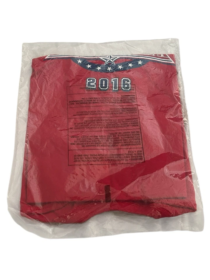 WWE WWF Wrestlemania 32 Dallas Jersey Womens Shirt Large Wrestling Roman Reigns - Image 4 of 4