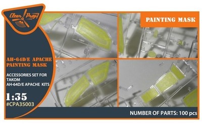 AH-64D/E Apache painting mask for TAKOM kit / 1:35