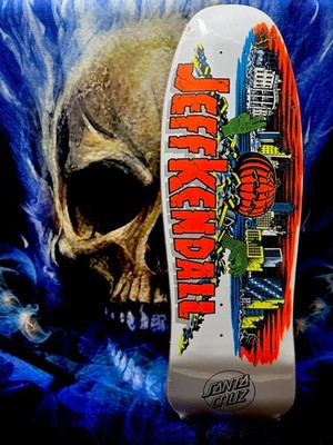 SANTA CRUZ Jeff Kendall Pumpkin Re-Issue Skateboard BRAND NEW | eBay