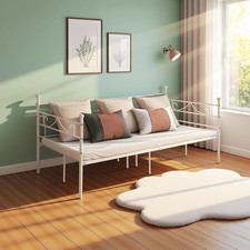 Divano Letto Singolo in Metallo Struttura Letti E Basi in Ferro Battuto per Adul