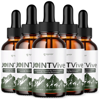 (5 Pack) Joint Vive Drops Advanced Joint Support Vitamin Supplement 150 Servings