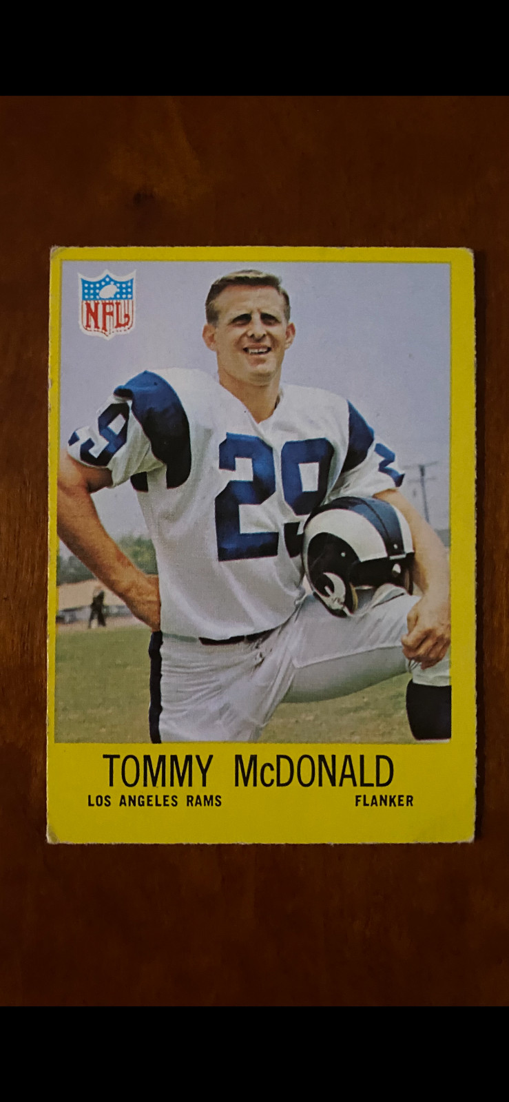Tommy McDonald #91 Football Cards 1967 Philadelphia trading card — raw and PSA graded price guide