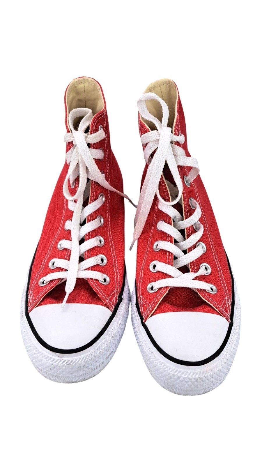 Converse Chuck Taylor All Star Red High-Top Sneakers Women Size 9 Men 7 Canvas thumbnail 2