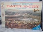 Vintage 1961 Milton Bradley BATTLE-CRY American Heritage Civil War Board Game