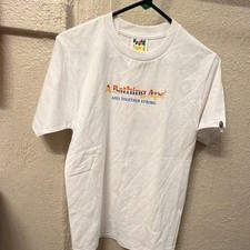 BAPE Mountain Tee White Mens T-Shirt Short Sl...
