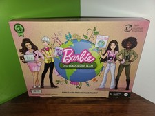 2022 Mattel Barbie Eco-Leadership Team 4 Doll Set Jane Goodall Institute NRFB