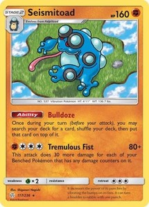 Seismitoad 117/236 Cosmic Eclipse Rare