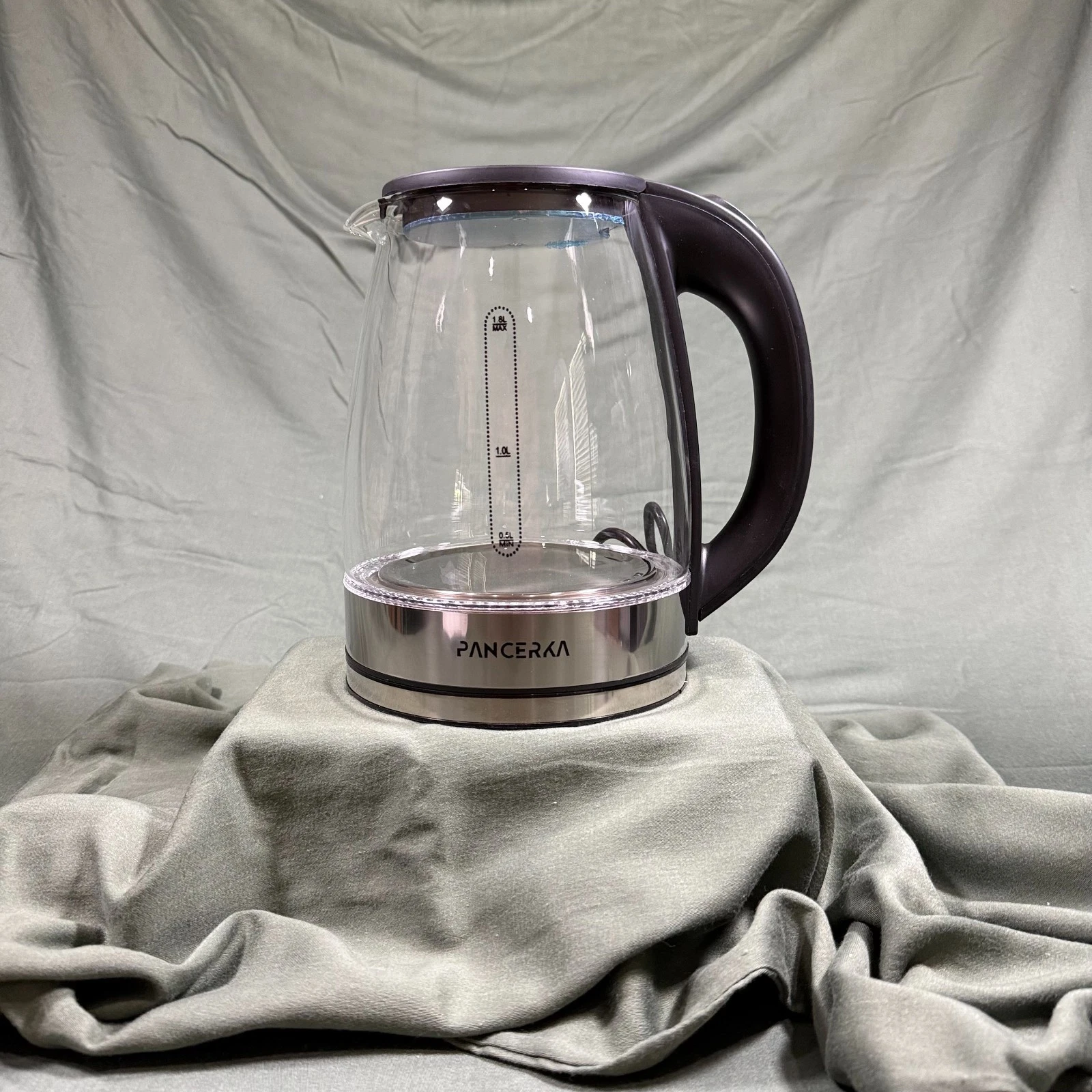 PANCERA Glass Electric Tea Kettle 1.8L LED Illuminated Fast Boil LG-001
Opens in a new window or tab
