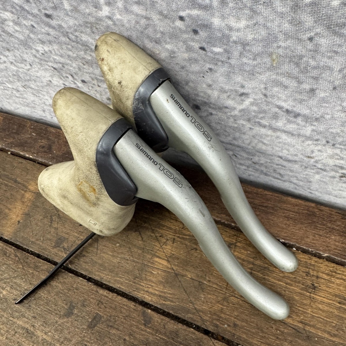 LEVIERS DE FREIN VINTAGE SHIMANO 105 BL 1055 VÉLO DE ROUTE