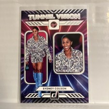 Sydney Colson 2025 Panini Donruss WNBA Tunnel Vision Insert #11  Indiana Fever