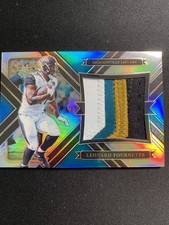 Leonard Fournette 2017 Select 4 Color Patch Relic #7 RC Prizm Jags Bucs 17/99