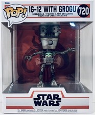 Funko Pop! Star Wars IG-12 with Grogu Deluxe #720 – New in Box