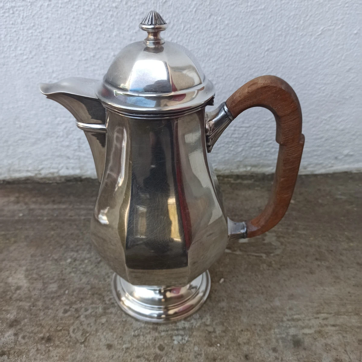 SERVICE À CAFÉ égoïste sur plateau métal argenté vers 1960 EUR 45,00