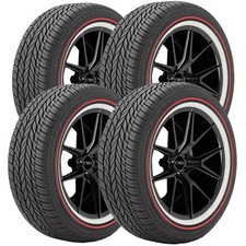 Qty 4 26535r22 Vogue Custom Built Radial Viii 102v Xl Redwhite Tires
