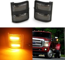 2x LED Side Mirror Light Marker Compatible with 2008 to 2016 Ford F250 F350 F450