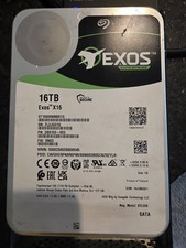 Seagate Exos X16 16TB, 7200 RPM, 3.5 inch Internal Hard Drive - ST16000NM001G