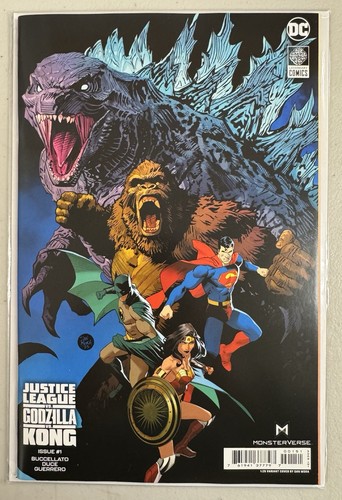 JUSTICE LEAGUE VS GODZILLA VS KONG #1 2023 1:25 VARIANT NM