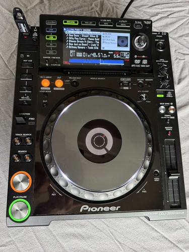 Pioneer CDJ-2000 NXS Nexus DJ CD/MP3 Player Black
