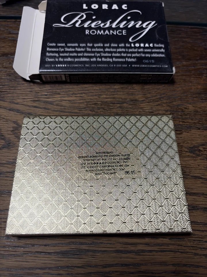 Lorac Riesling Romance Eye Shadow Palette Brand New. - Image 3 of 3