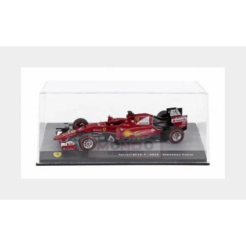 1:43 EDICOLA Ferrari F1 Sf15-T #5 2015 Sebastian Vettel With Showcase MX7ALA0003 - Bild 2 von 2