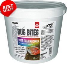Bug Bites Color Enhancing Granules 4.4lb for Medium/Large Tropical Fish A6599