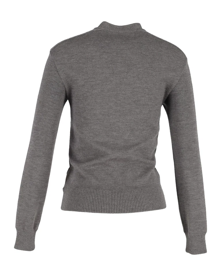 Ralph Lauren Suede Panel Zip Jacket in Grey Suede - Image 3 of 3