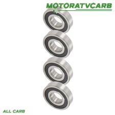 ALL-CARB 63/32-2RS 4 Pack Bore Sealed 32mm Inner Dia 75mm OD 20mm Ball Bearing