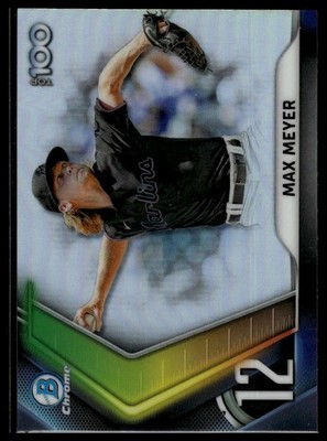 2022 Bowman #BTP-12 Max Meyer Bowman Scouts' Top 100