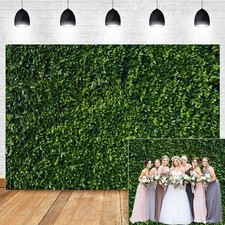 9x6Ft Green Leaves Natural Greenery Backdrop Photography Backdrop for Birthday