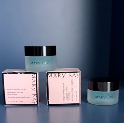 Mary Kay Indulge Soothing Eye Gel  0.4 Oz. TWO ((2)) ITEM. NEW..!