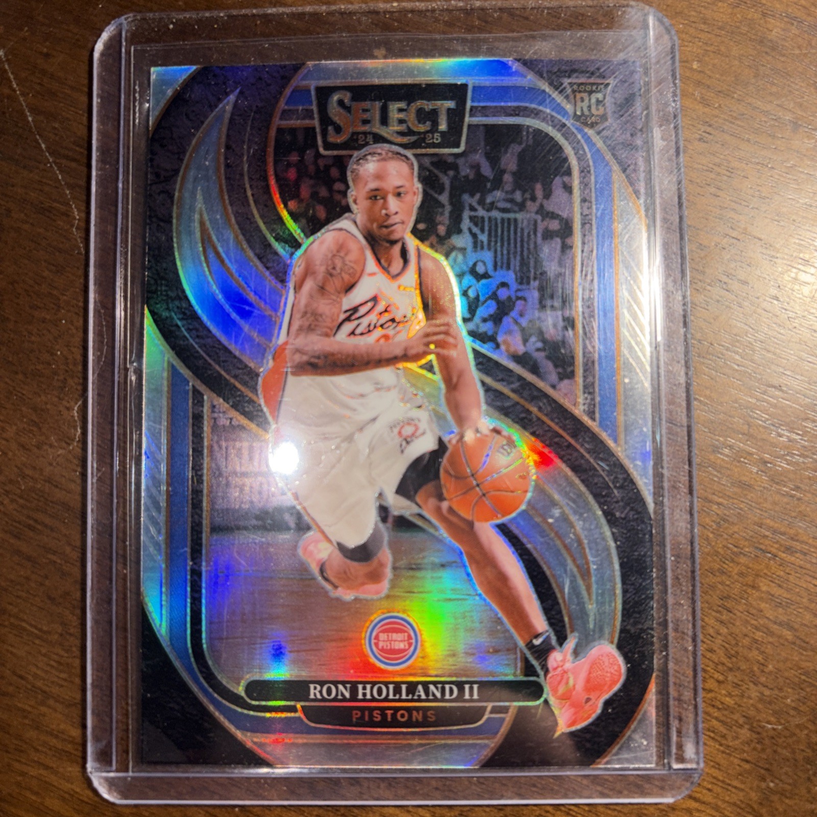 2024-25 Select Ron Holland II Premier RC Silver Prizm Rookie #198 Pistons