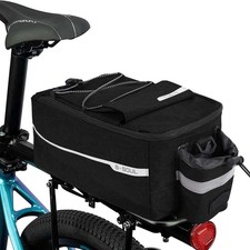 Bicycle eBike Rear Seat Storage Cycling Pannier Saddle Rack Bag Trunk Waterproof