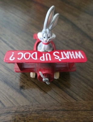 ERTL 1988 LOONEY TUNES DIECAST BUGS BUNNY PLANE CROP DUSTER WHAT'S UP DOC?