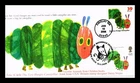 US COVER VERY HUNGRY CATERPILLAR CHILDREN'S BOOK ANIMALS FDC JOINT ISSUE COMBO