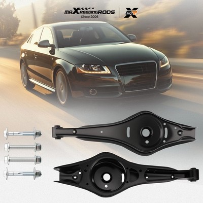 2PC QUERLENKER HINTEN UNTEN +SCHRAUBEN FOR AUDI A3 VW  GOLF 5 6 PASSAT JETTA EOS