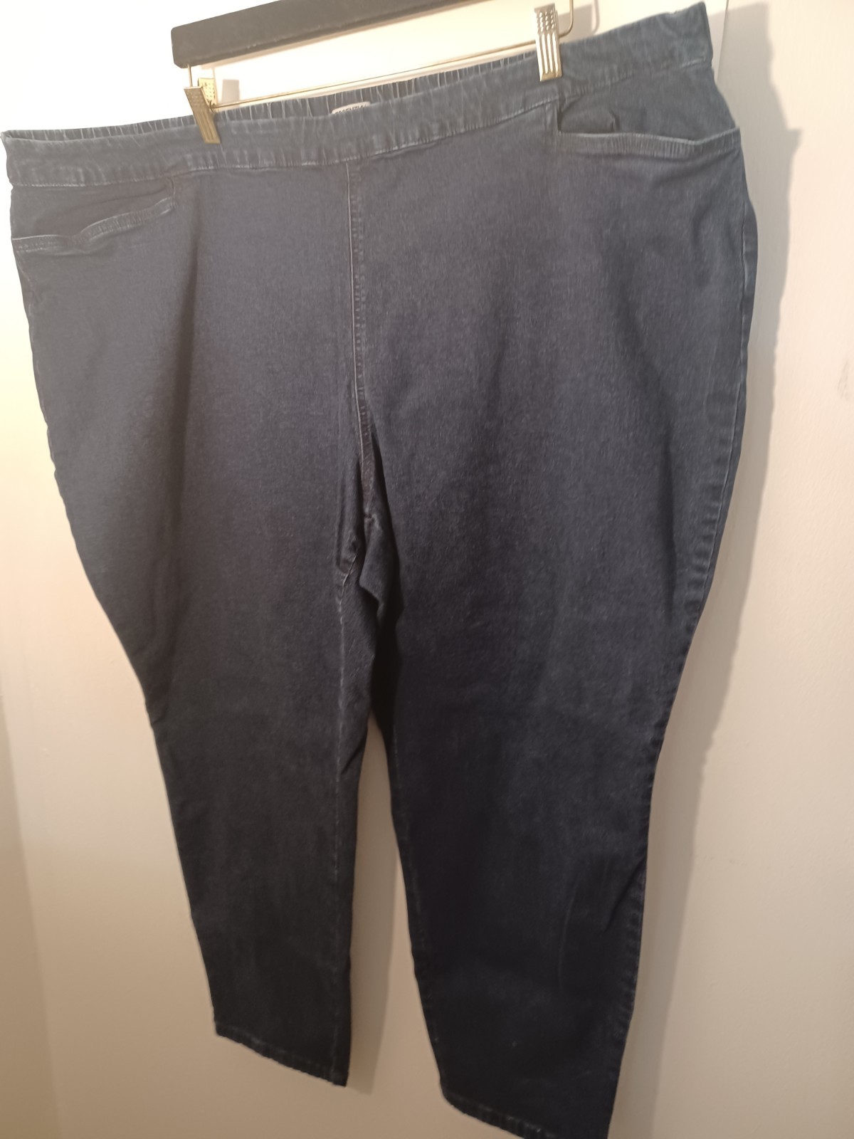 Catherines Essentials Flat Front Stretch Pullon D… - image 8