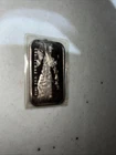 VTG CHRISTMAS EVE 1973 COLONIAL MINT ONE TROY OUNCE BAR .999 FINE SILVER
