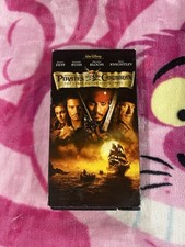 Pirates of the Caribbean: The Curse of the Black Pearl VHS, 2003 