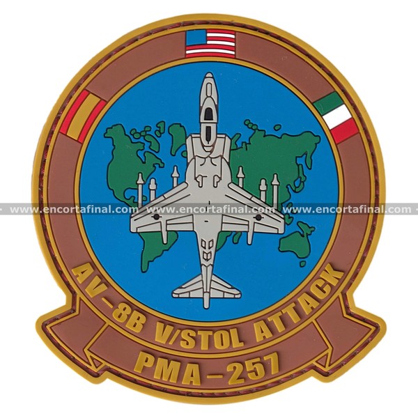 Parche United States Air Force - PMA-257 - AV-8B V/STOL Attack - AV-8B Weapon Sy