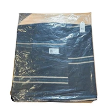 Ralph Lauren Mathers Throw Pillow Navy 22x22 Cover Only NEW