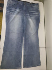 Womens Terra  Sky Tummy Control Distressed Jeans size 24W