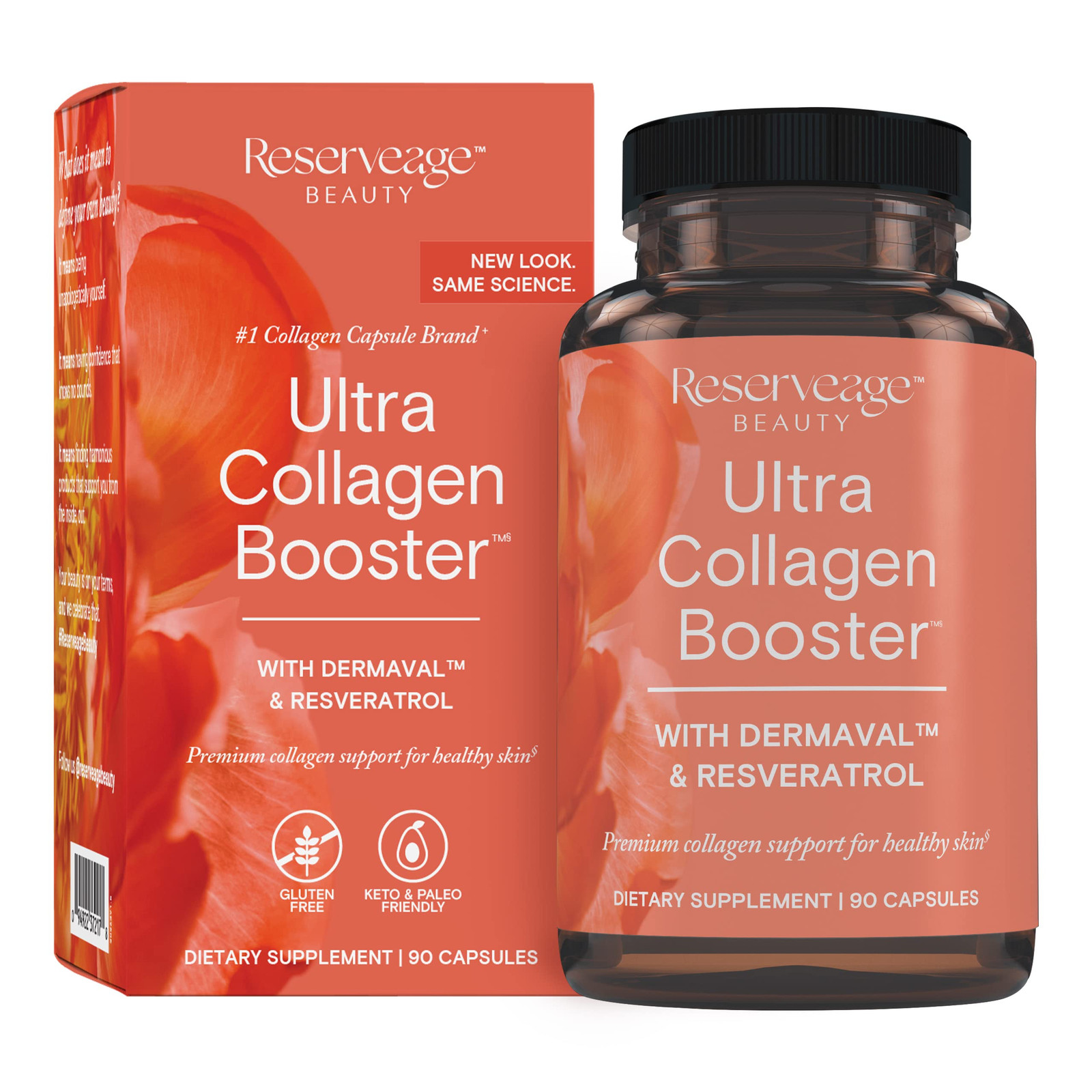 Reserveage Ultra Collagen Booster for Healthy Skin Support Supplement