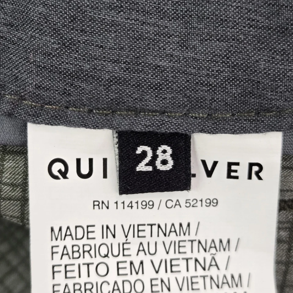 Shorts anfíbio geométrico verde Quiksilver Activewear masculino voo seco - Imagem 3 de 4