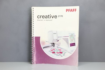 Pfaff Creative 2170 Bedienungsanleitung - Original User Guide Book